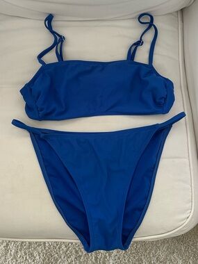 wild fable Royal Blue Bikini Set